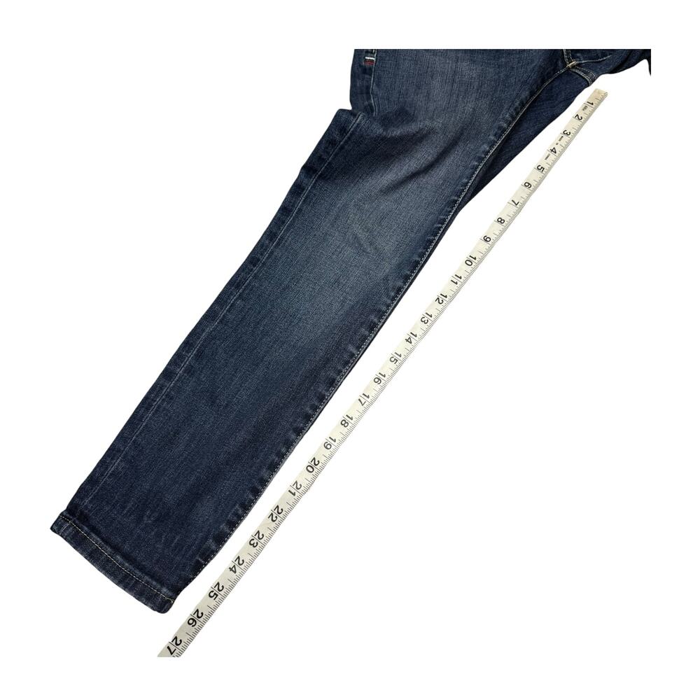 Tommy Jeans Straight Leg Jeans Size 6 W28 Medium Wash Blue Denim - Picture 3 of 7